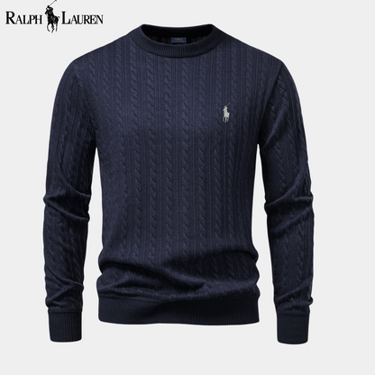 Ꮢalph Ⅼauren Striped Jacquard Sweater