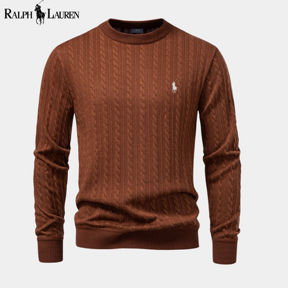 Ꮢalph Ⅼauren Striped Jacquard Sweater