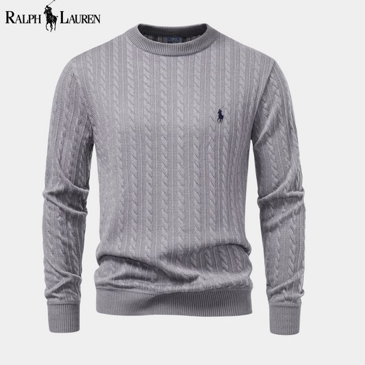 Ꮢalph Ⅼauren Striped Jacquard Sweater